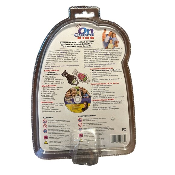 On Guard Kids Safety Alert Watch 2007 Retro - Picture 2 of 3
